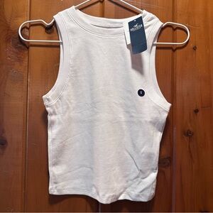 Hollister White Tank Top